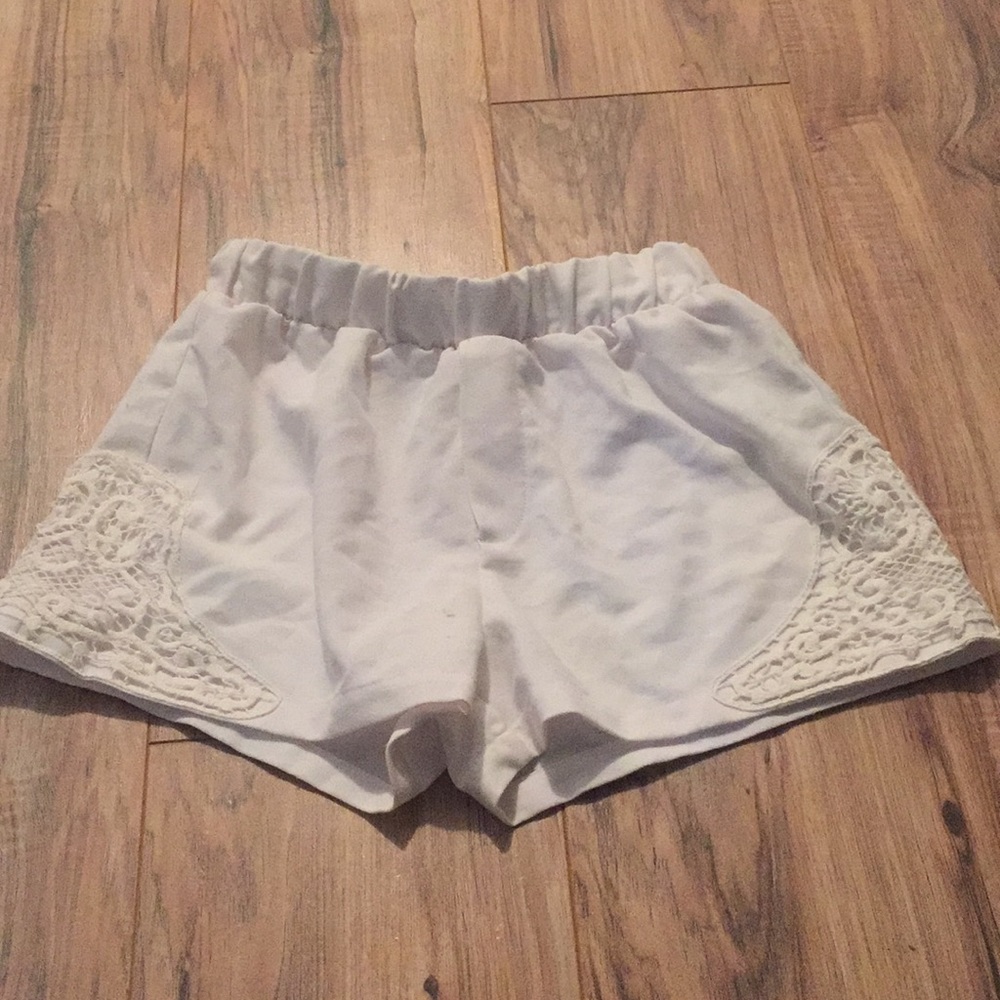 White Shorts